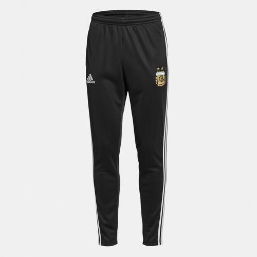 Adidas Argentina AFA Training Pants Black 3-Stripes Pre Owned